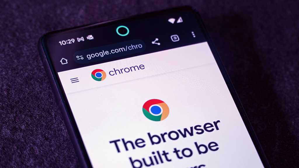 generic google chrome android phone