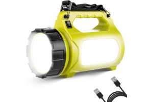 This LED lantern doubles as a battery charger and is on sale for Prime Day