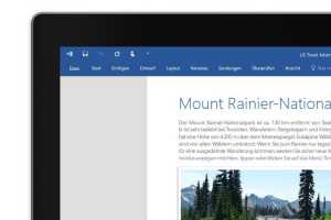How to set the default font for headings and text in Word
