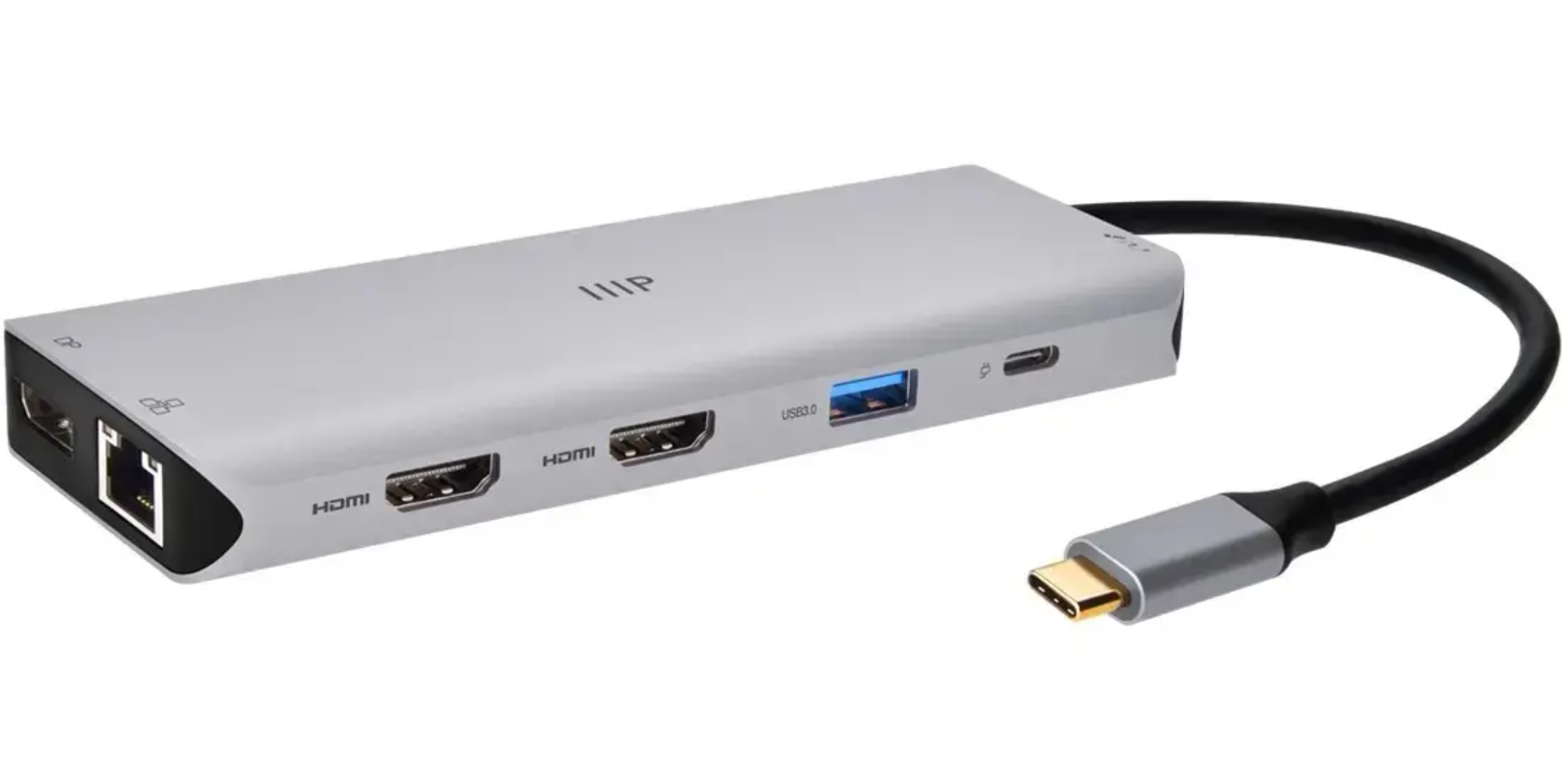 Monoprice 13-in-1 Dual-HDMI + DP MST Dock - Best premium USB-C hub