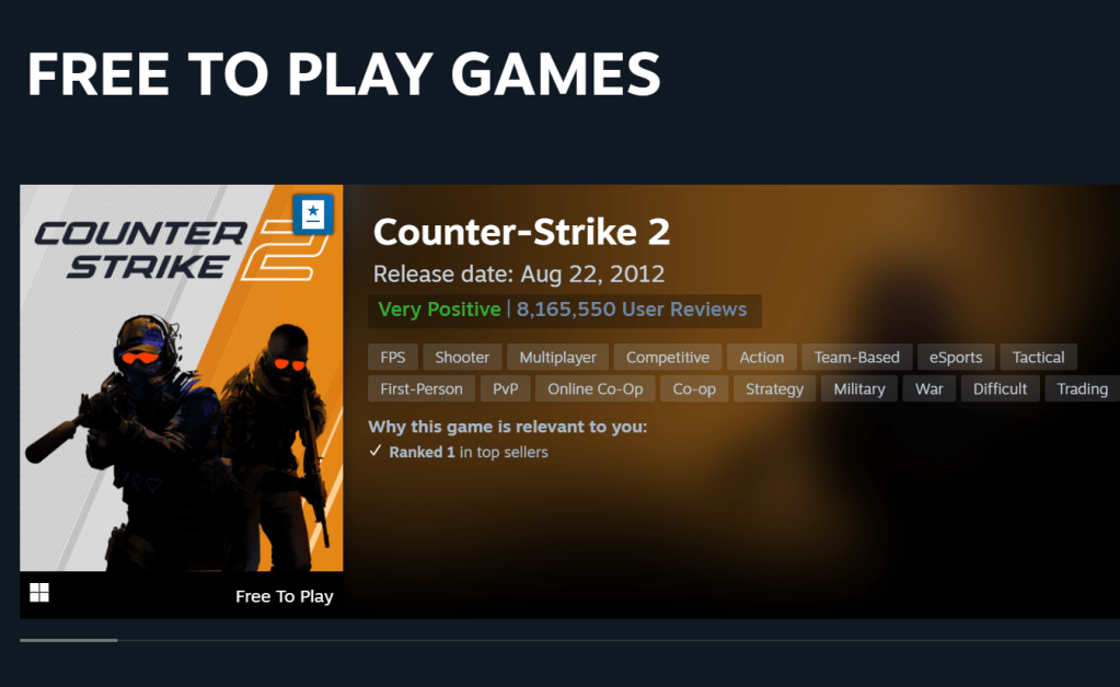Steam demos